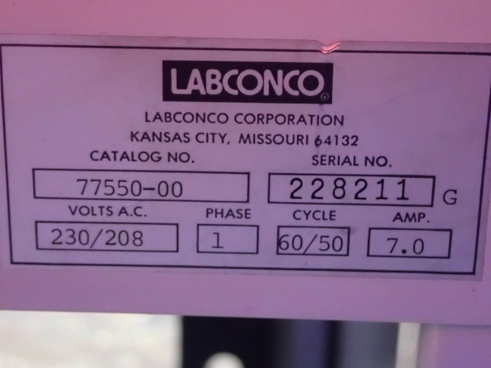 Labconco Freeze Dry System - 77550-00