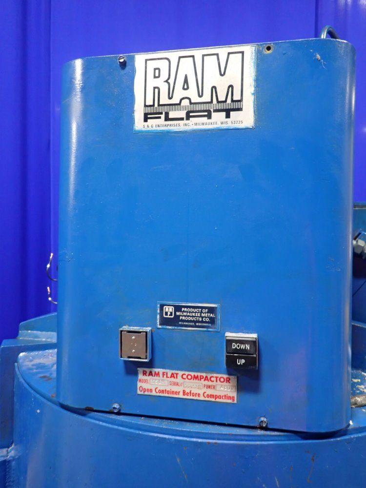 Ram Flat Drum Crusher - 55lr