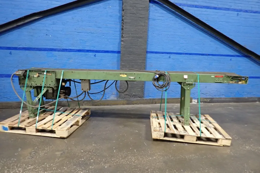 Buschman Conveyors 12" X 140" Power Belt Conveyor - An/18399