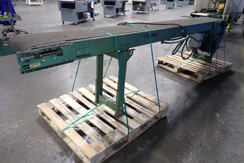 Buschman Conveyors 12" X 140" Power Belt Conveyor - An/18399
