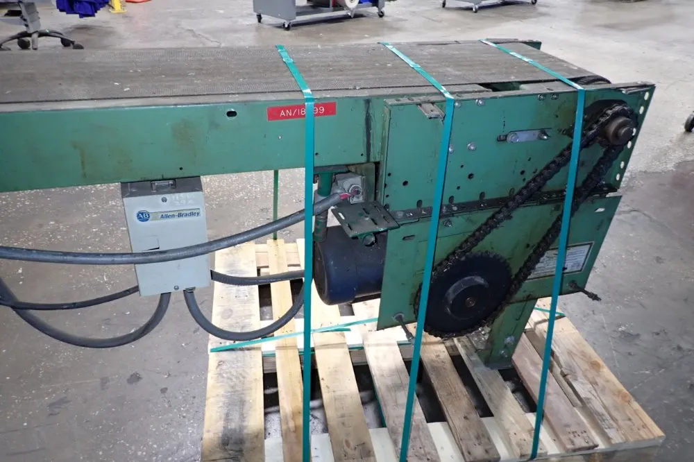 Buschman Conveyors 12" X 140" Power Belt Conveyor - An/18399