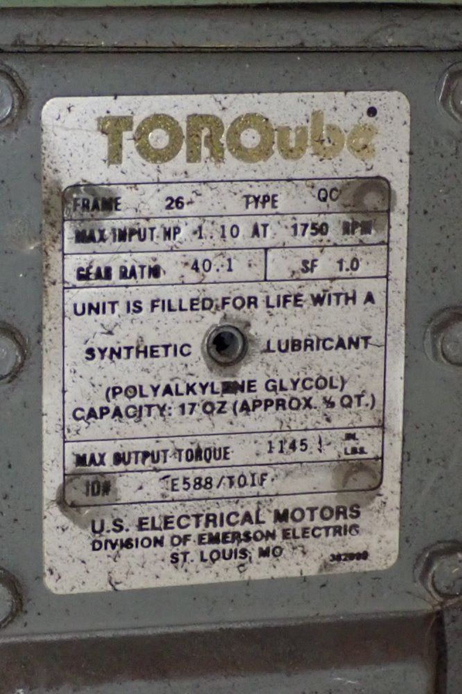 Buschman Conveyors 12" X 140" Power Belt Conveyor - An/18399