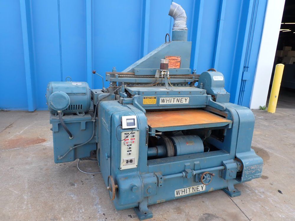 Whitney 7"x40" Planer - S-370