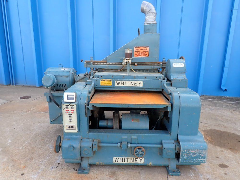 Whitney 7"x40" Planer - S-370