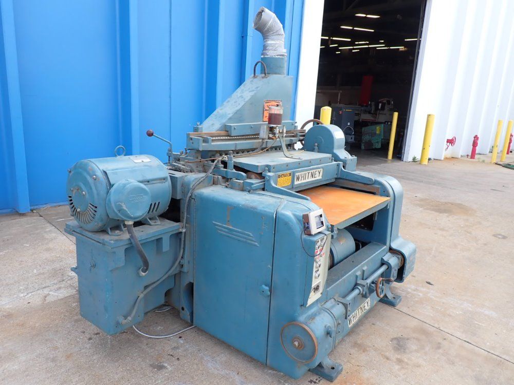 Whitney 7"x40" Planer - S-370