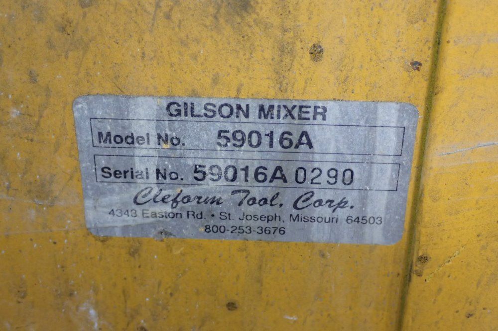 Gilson Concrete Mixer - 540 16a