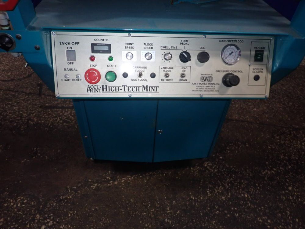 Accu-print 38" X 34" Screen Printer - Aphtm-1525