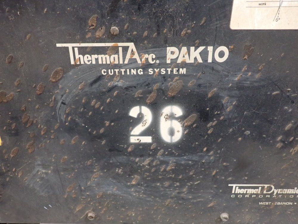 Thermal Dynamics Plasma Cutting System - Pak10