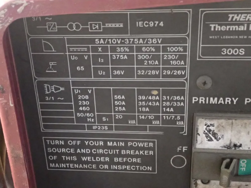 Thermal Arc Welding Machine - 300s