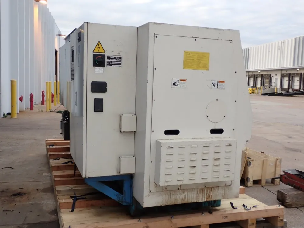 Amera-seiki 20.8" Swing Over Bed, 47.2" Centers, 20-2000rpm Cnc Turret Lathe - Tc-5xl