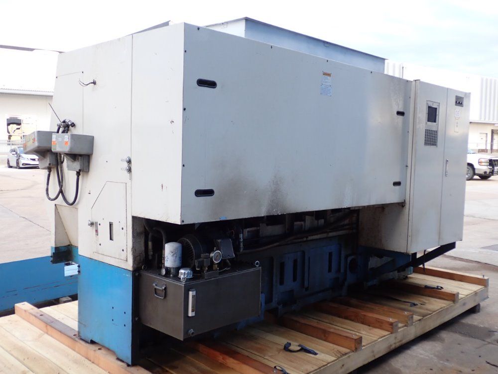 Amera-seiki 20.8" Swing Over Bed, 47.2" Centers, 20-2000rpm Cnc Turret Lathe - Tc-5xl