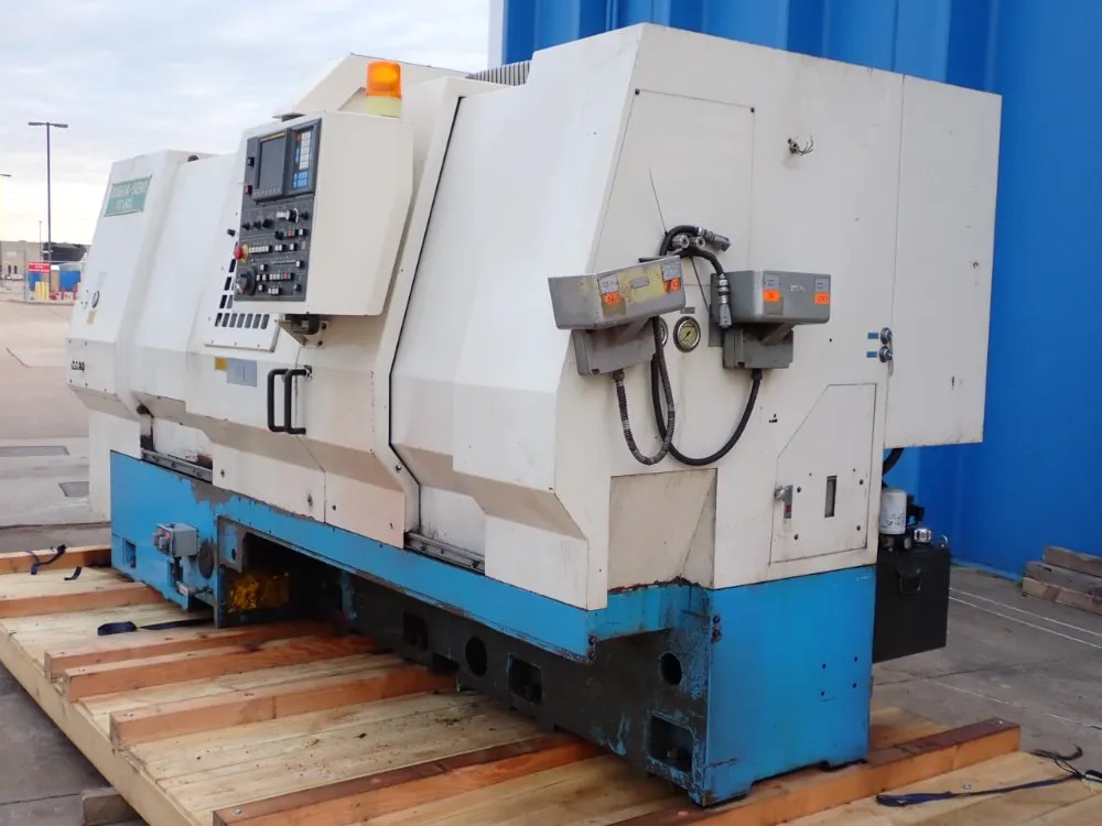 Amera-seiki 20.8" Swing Over Bed, 47.2" Centers, 20-2000rpm Cnc Turret Lathe - Tc-5xl