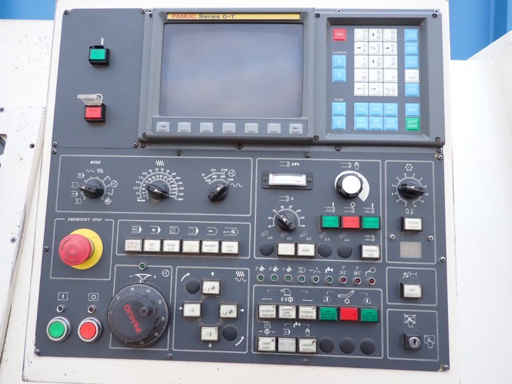 Amera-seiki 20.8" Swing Over Bed, 47.2" Centers, 20-2000rpm Cnc Turret Lathe - Tc-5xl