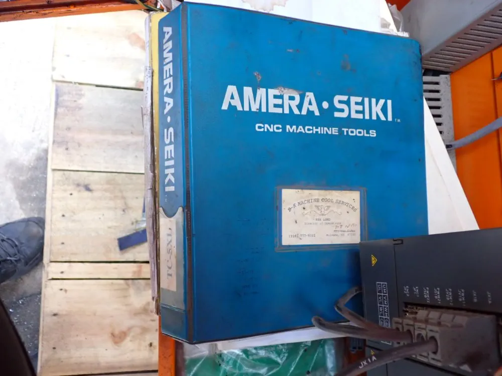 Amera-seiki 20.8" Swing Over Bed, 47.2" Centers, 20-2000rpm Cnc Turret Lathe - Tc-5xl