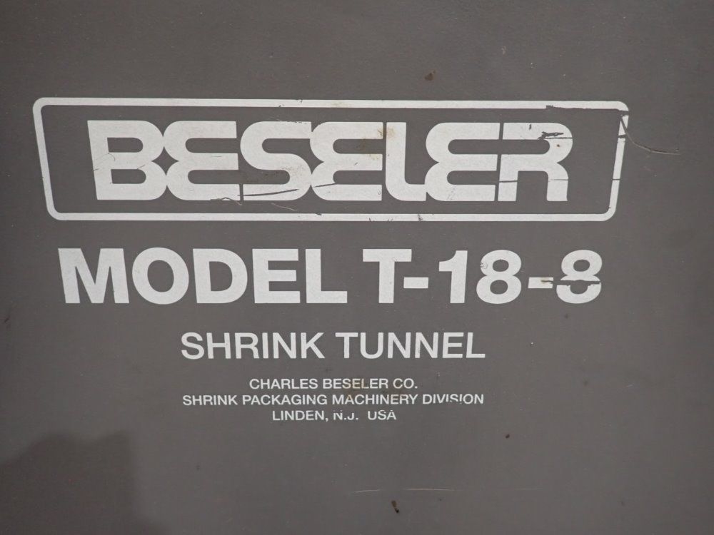 Beseler 40a Heat Shrink Tunnel - T-18-8