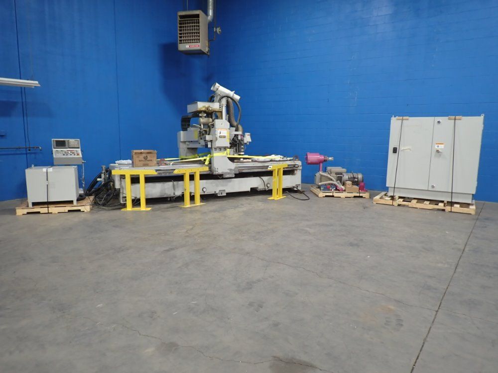 Anderson Industrial 126"x64"/10 Bar Cnc Router - Stratos/sup+c