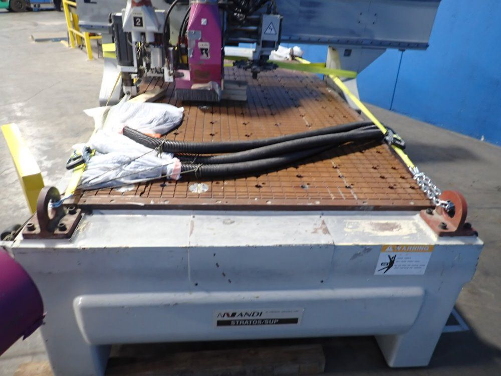 Anderson Industrial 126"x64"/10 Bar Cnc Router - Stratos/sup+c