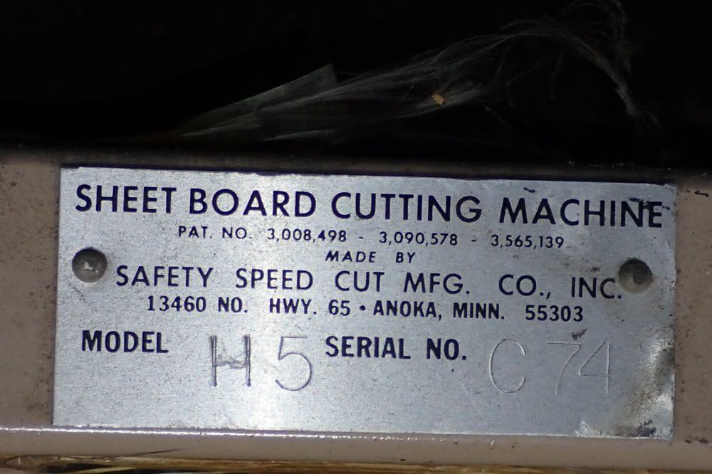 Safety Speed Cut Mfg Panel Saw