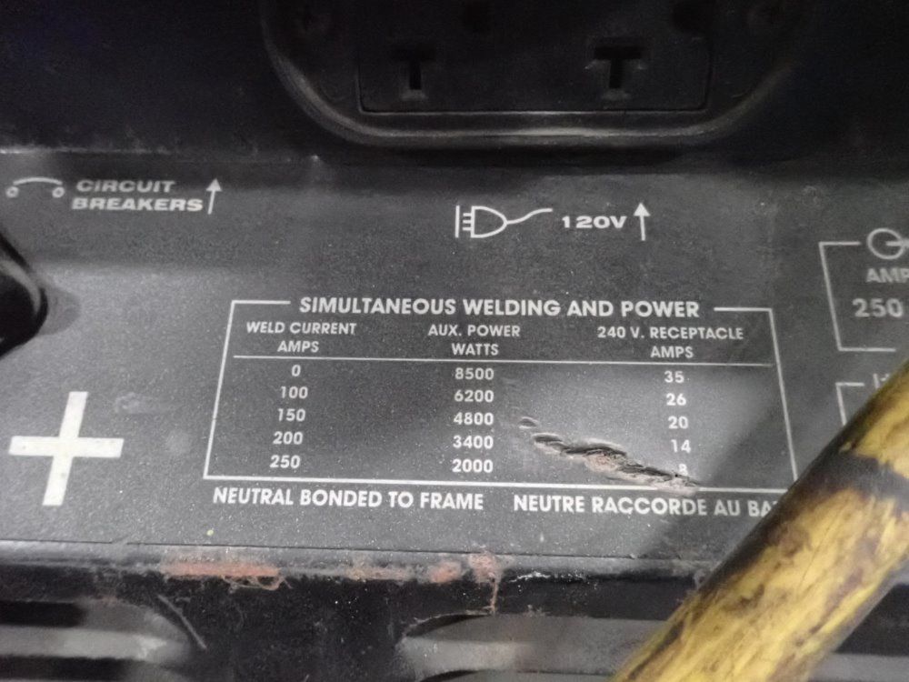 Lincoln Electric 250 Amps Welder - Ranger 250