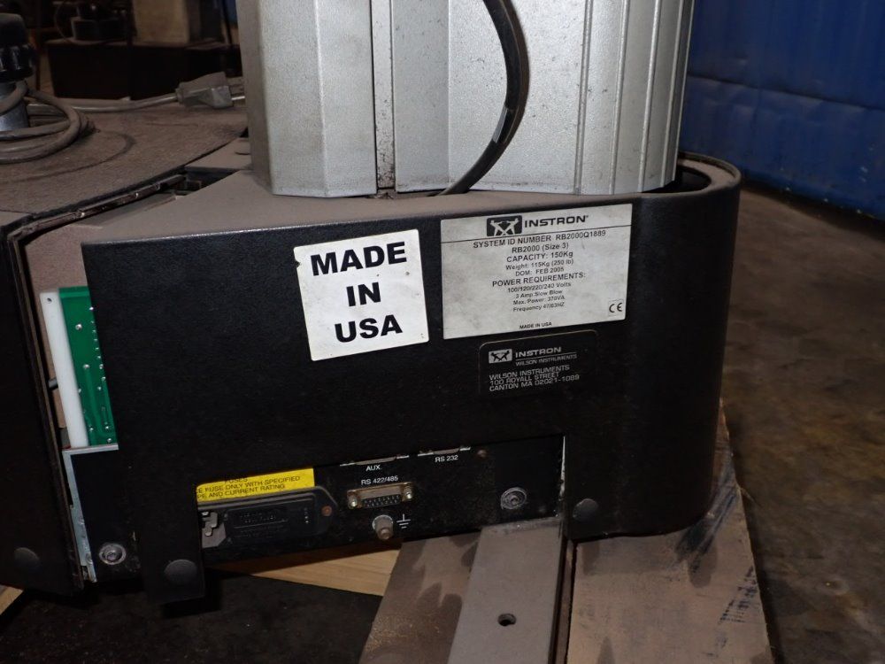Wilson Rockwell 250lbs Hardess Tester - B2000