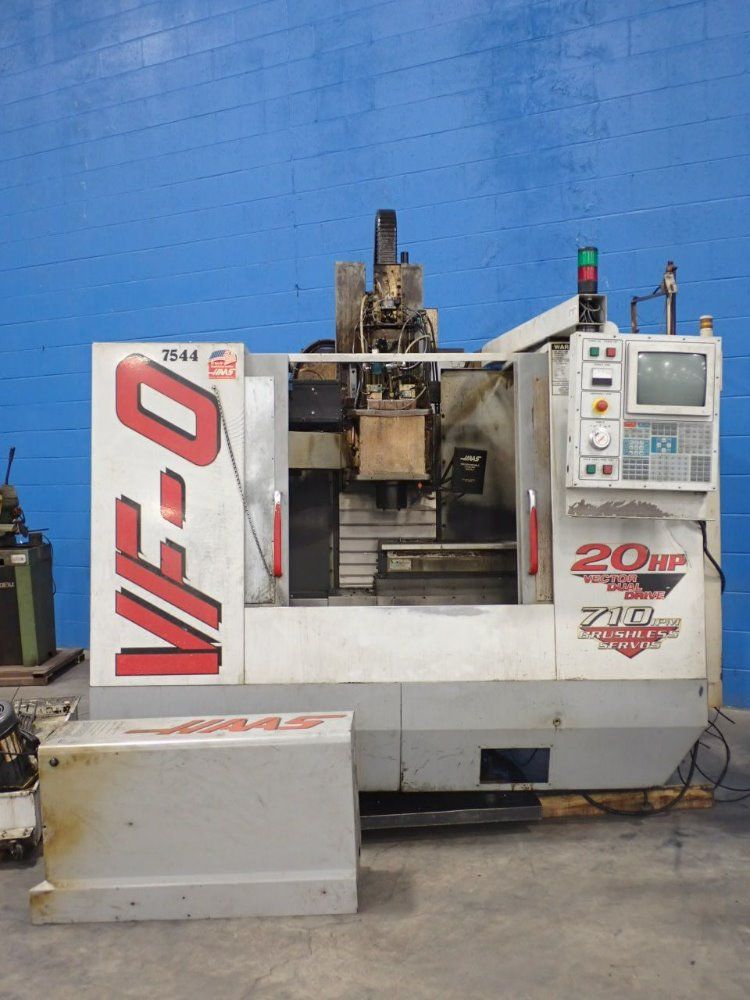 Haas Automation Inc. 20 Hp Vertical Machining Center - Vf-0