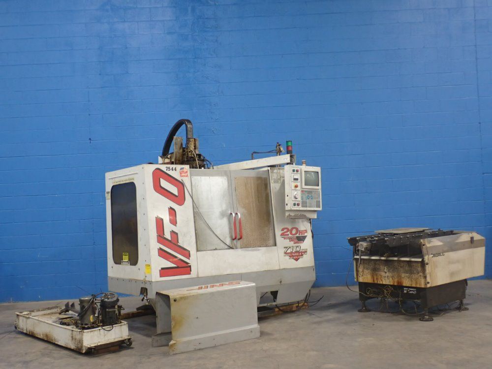 Haas Automation Inc. 20 Hp Vertical Machining Center - Vf-0