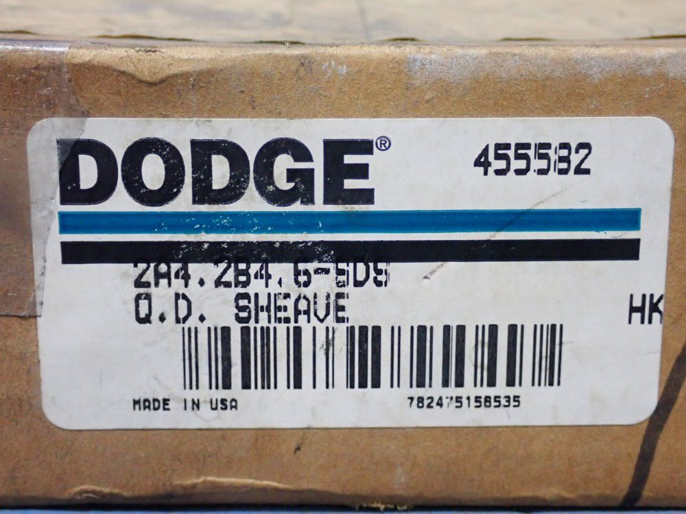 Dodge Max. Rpm: 5150 Quick Detachable Sheave - 2a4.2b4.6-sds