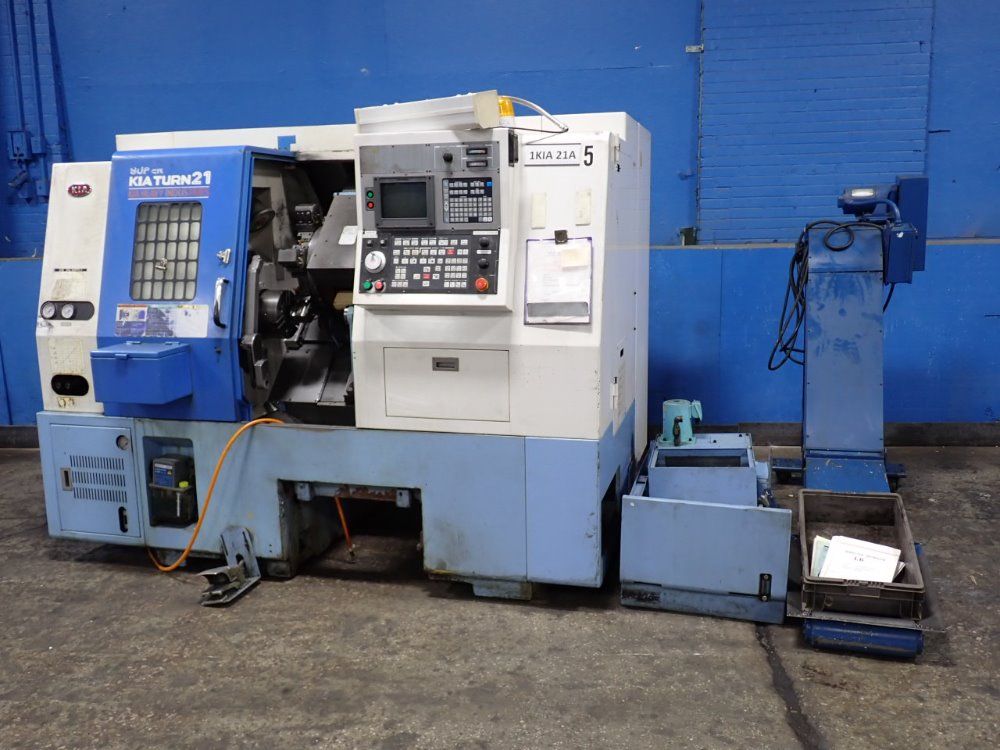 Kia Cnc Lathe - Super Kiaturn 21