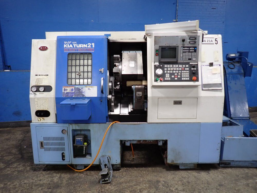 Kia Cnc Lathe - Super Kiaturn 21