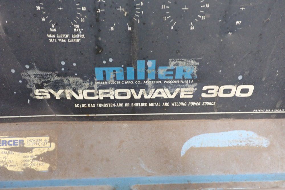 Miller Welder - Synchrowave 300