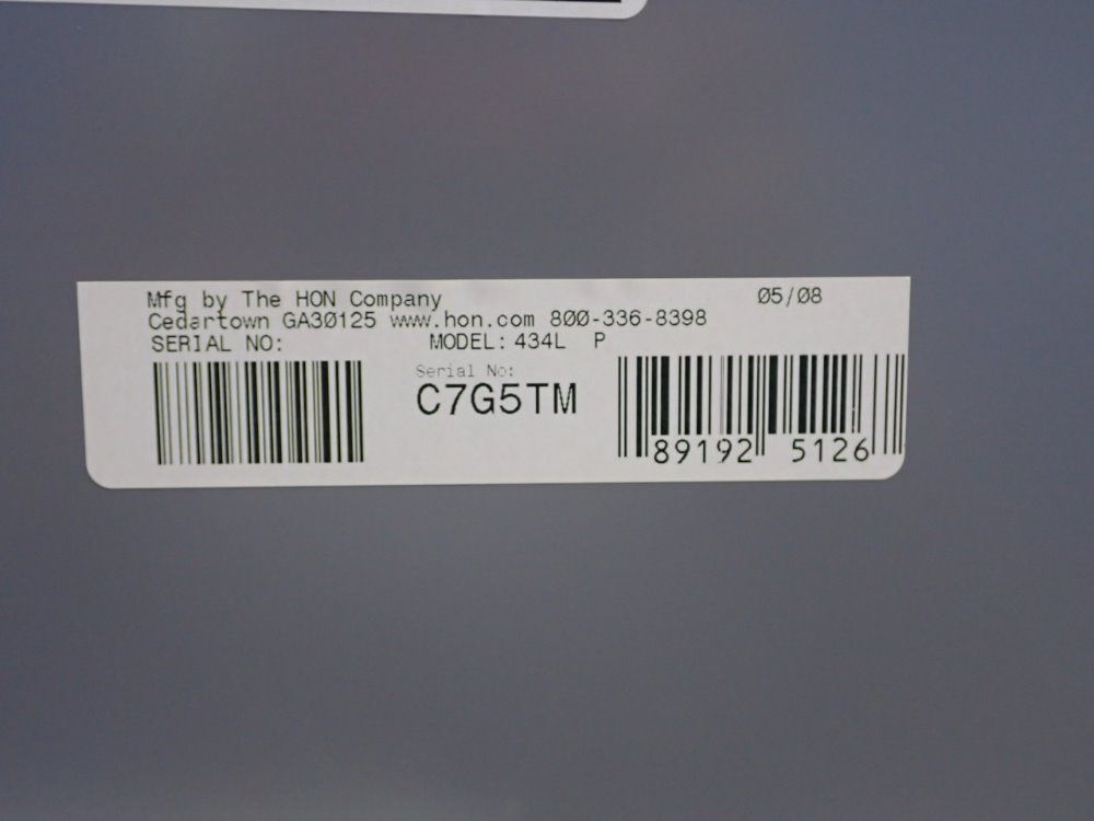 The Hon Company Filing Cabinet Shelving Unit - 434l