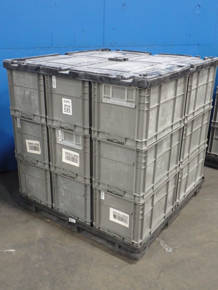 24"x14"x14" Pallet Of Bins/consumer Packaging