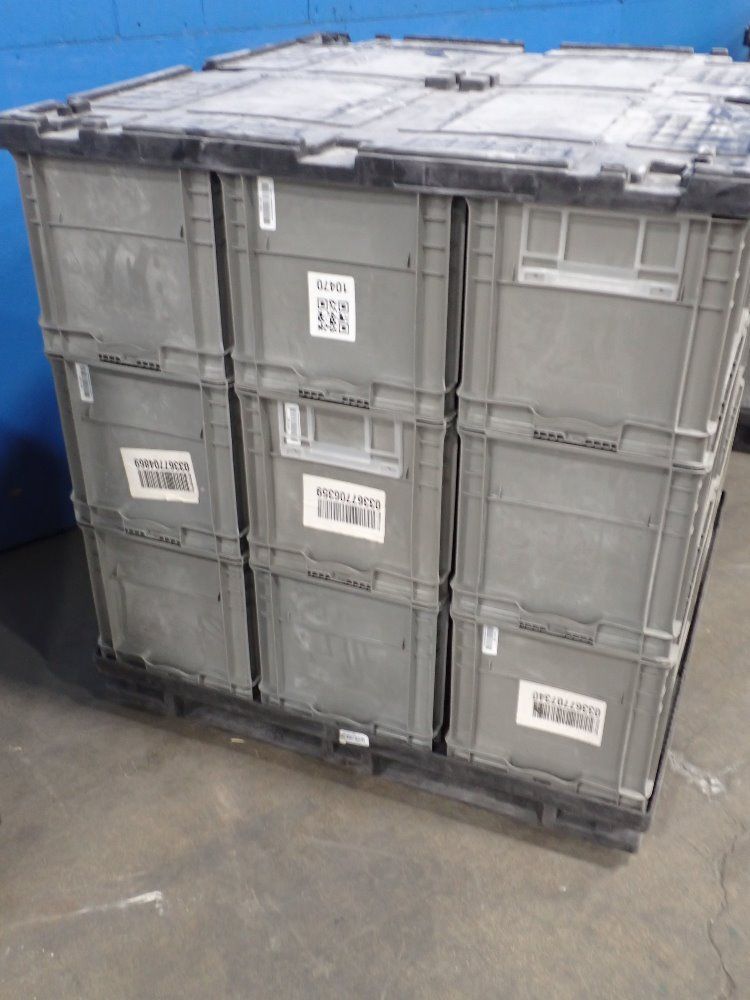 24"x14"x14" Pallet Of Bins/consumer Packaging