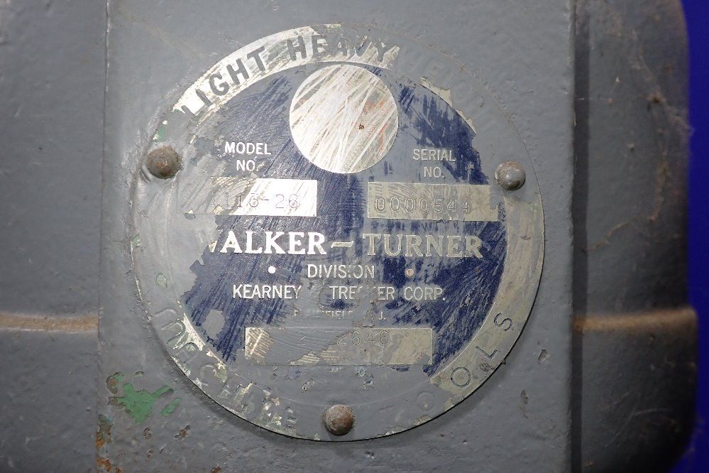 Walker-turner 7 1/2" Throat Drill Press - 1113-26