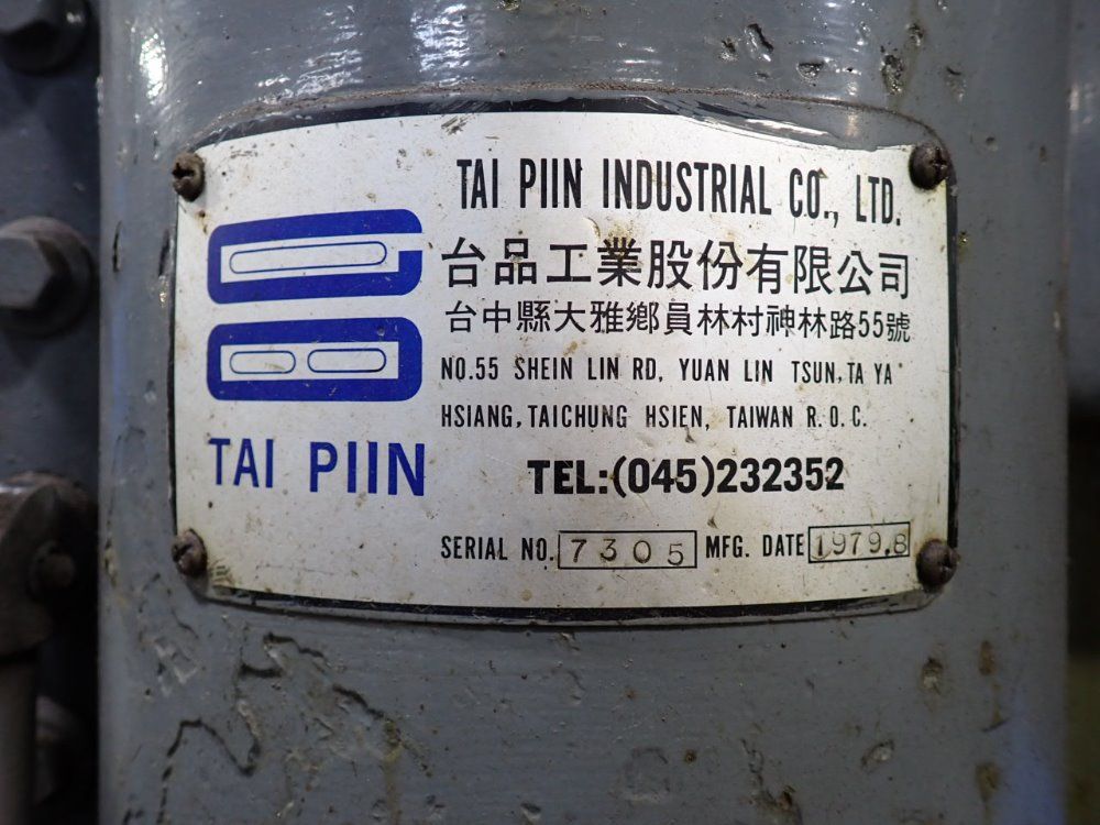 Tai Piin Radial Arm Drill