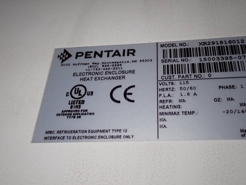 Penair Heat Exchanger - Xr291816012