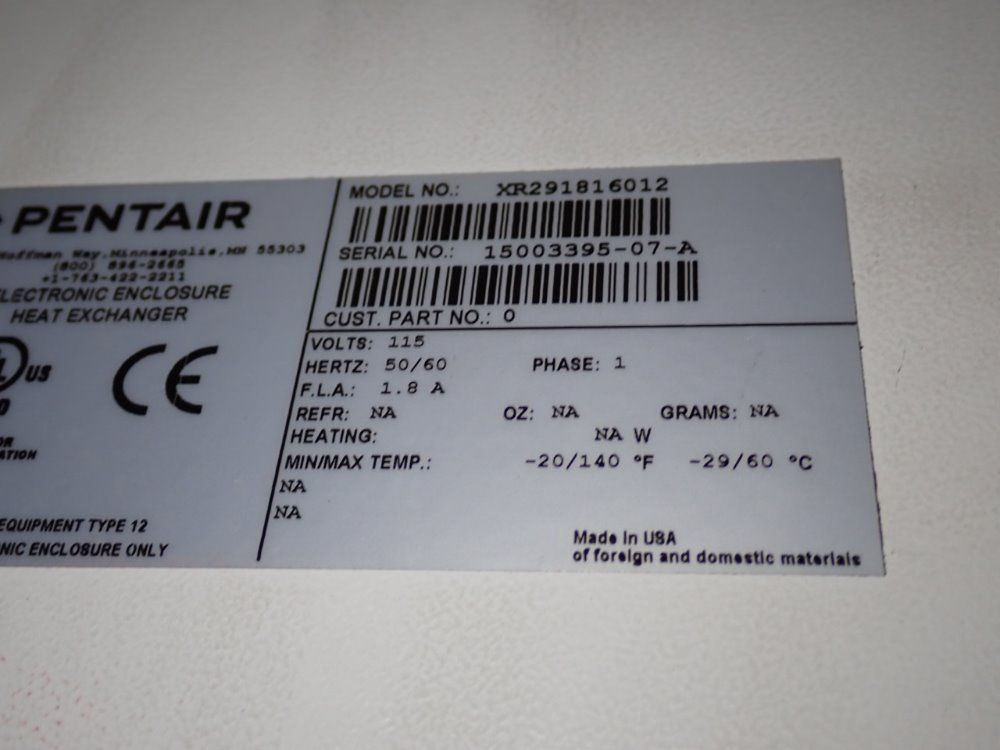 Penair Heat Exchanger - Xr291816012