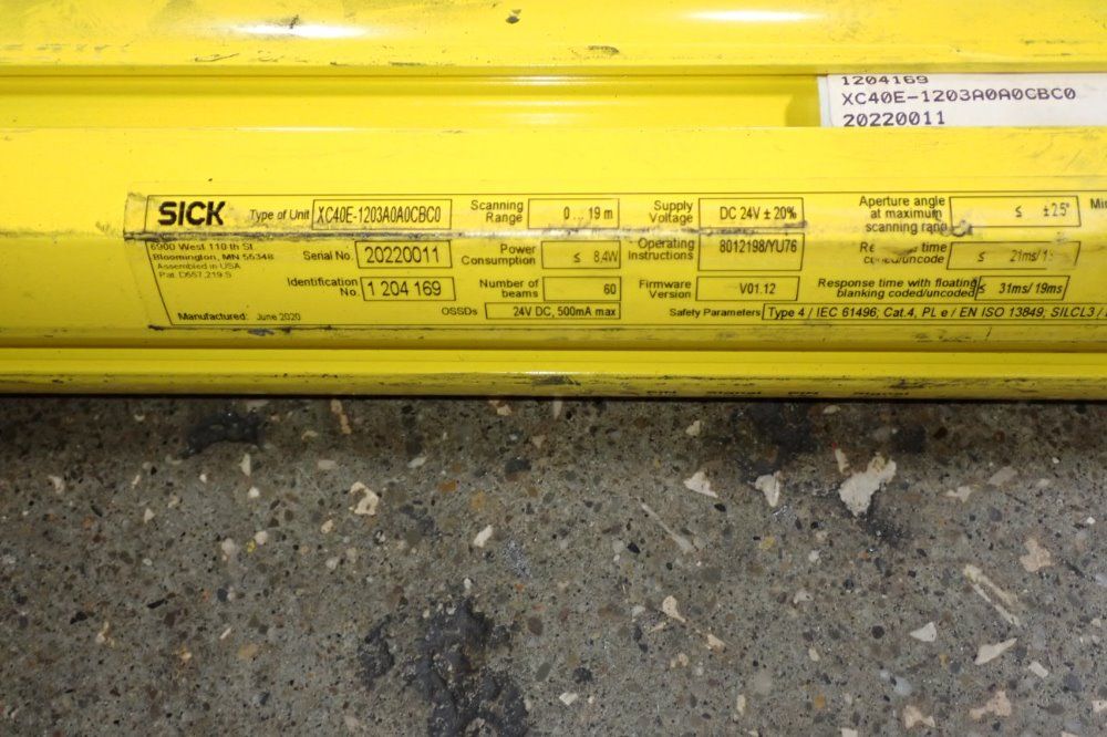 Sick Safety Light Curtain - C4000