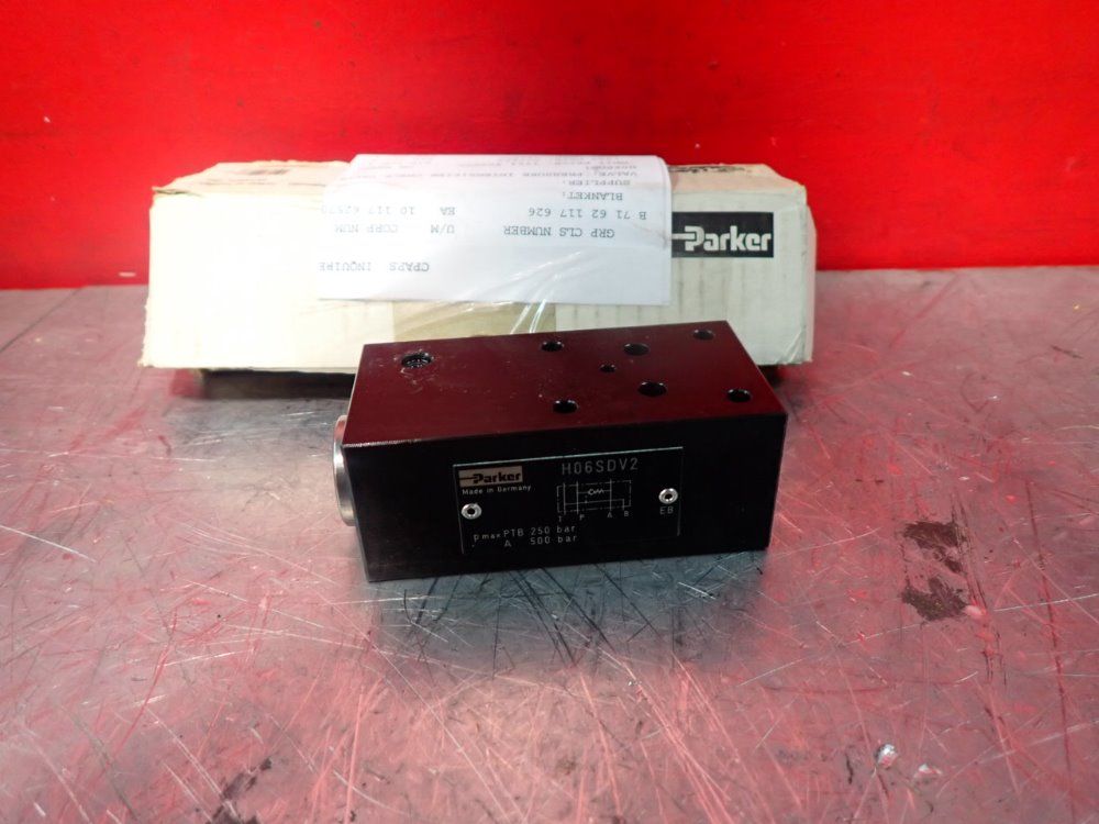 Parker H06sdv2 Check Valve - H06sdv2