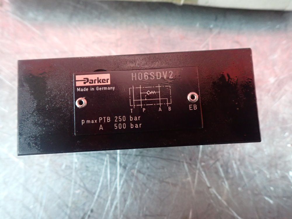 Parker H06sdv2 Check Valve - H06sdv2