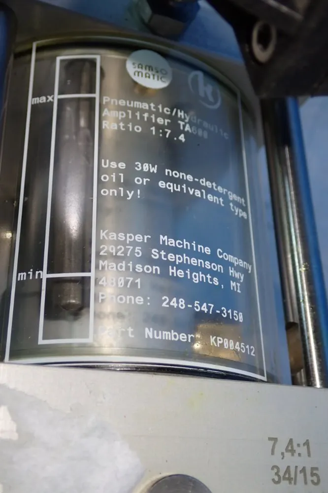 Samsomatic Pneumatic/hydraulic Amplifier - Kp004512