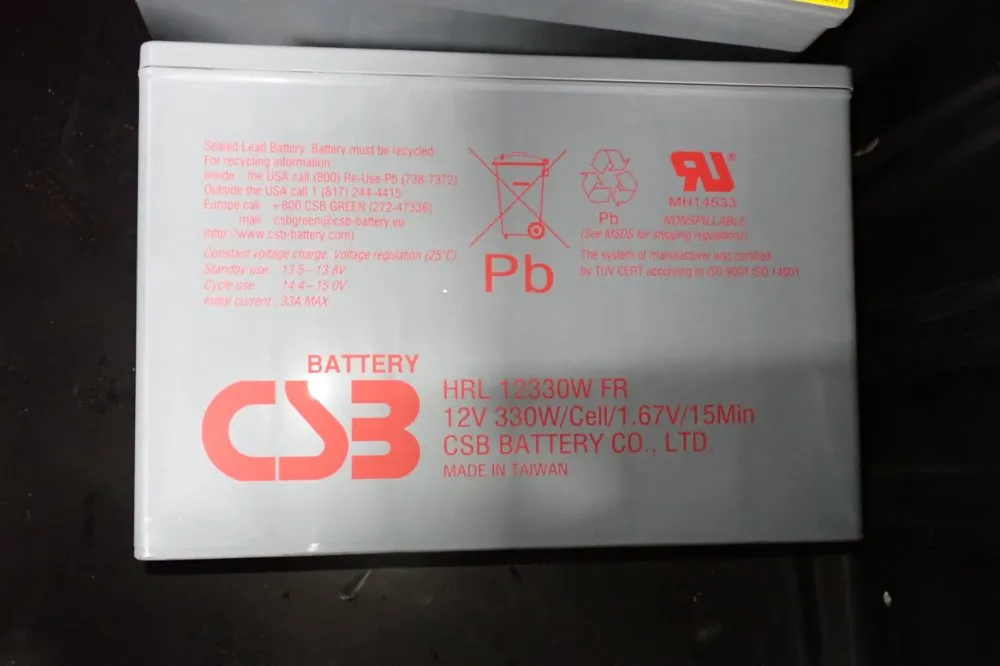 Csb 12v/33a Batteries - Hrl12330wfr