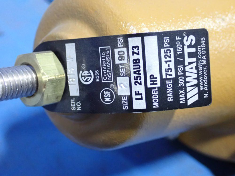 Watts 1/2"-2" Water Pressure Reducing Valve - 2 Lf25aub-hp-z3