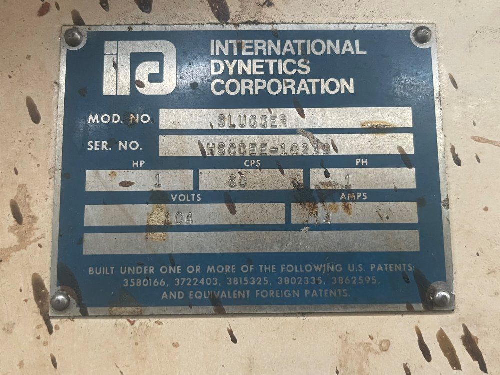 International Dynetics Corp Drum Compactor