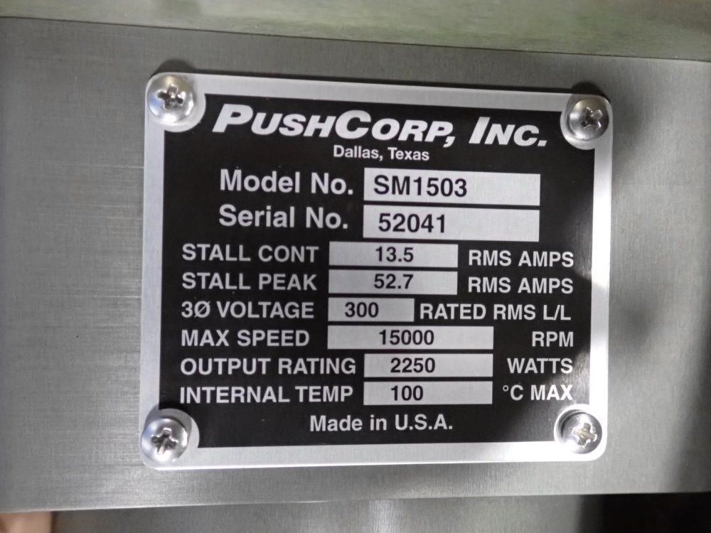 Pushcorp Servo Spindle - Sm1503