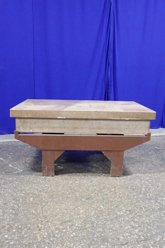 Herman Stone Company 72" X 48" X 12" Granite Surface Plate - 23934