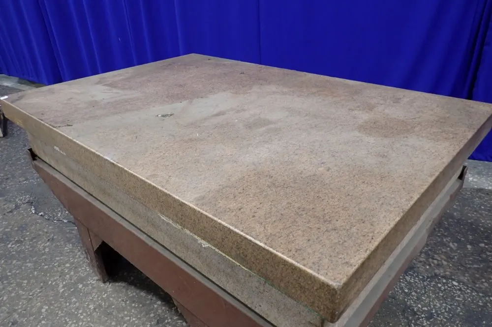 Herman Stone Company 72" X 48" X 12" Granite Surface Plate - 23934