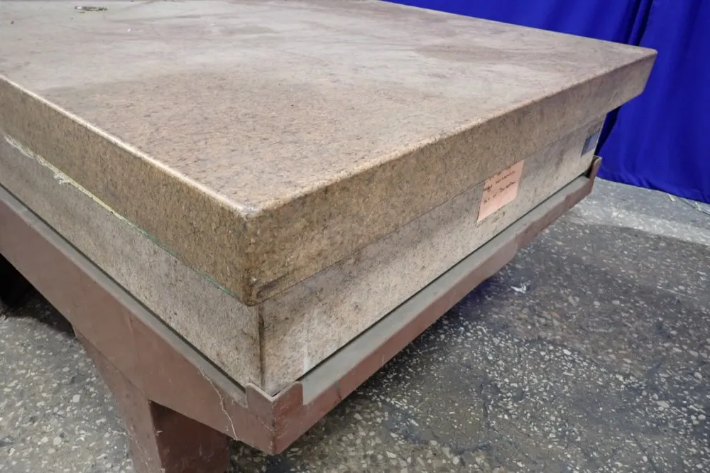 Herman Stone Company 72" X 48" X 12" Granite Surface Plate - 23934