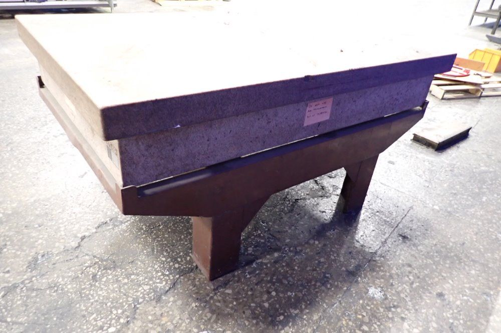 Herman Stone Company 72" X 48" X 12" Granite Surface Plate - 23934