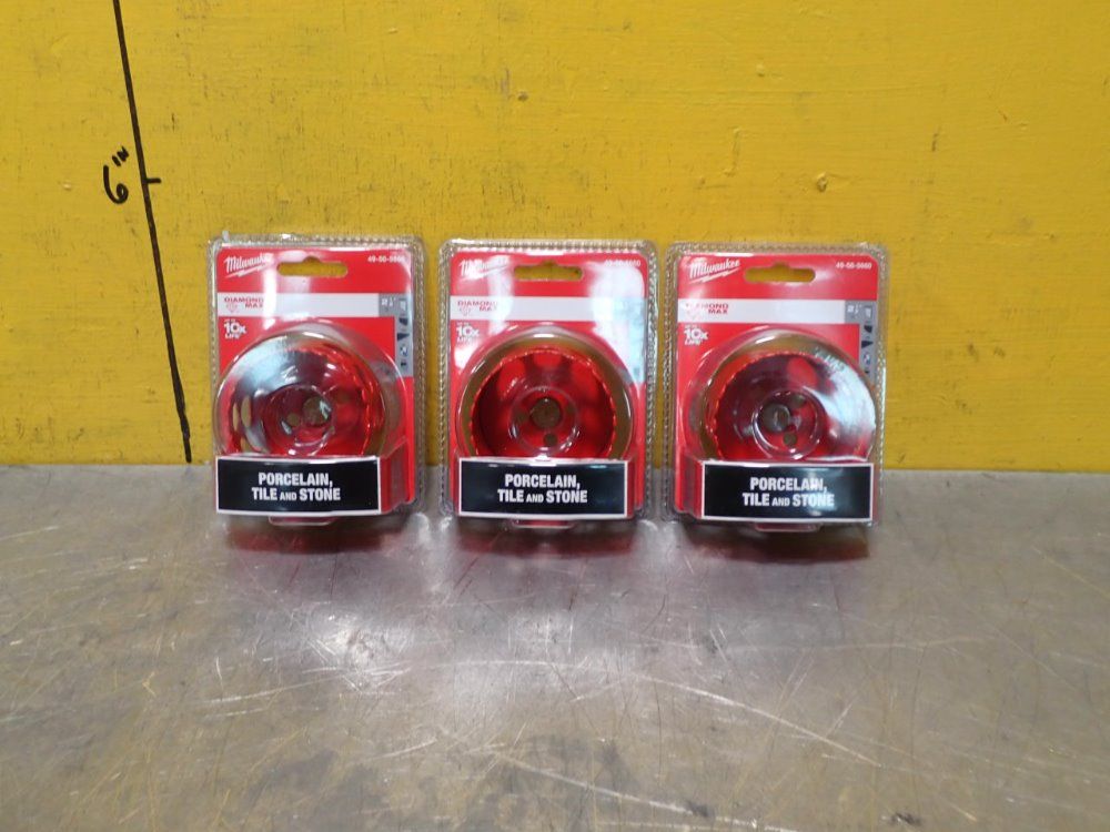 Milwaukee 3pcs Milwaukee 49-56-5660 Porcelain, Stone And Tile Cutter - 49-56-5660